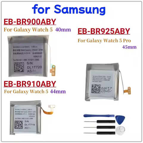 EB-BR900ABY EB-BR910ABY EB-B925ABY Battery for Samsung Galaxy Watch 5 40mm SM-R900 Watch 5 44mm R910