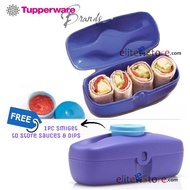 FREE Smiget TUPPERWARE SNACK BUDDY 400ML FOOD CONTAINER LUNCH BOX
