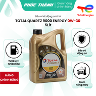 Dầu Nhớt Ô Tô Tổng Hợp TOTAL QUARTZ 9000 ENERGY 0W30 5Lit - Chính Hãng