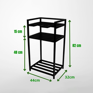 3/4/5 Layer Mineral Water Dispenser Rack Stand Water Container Gallon Jug Organizer Rack Space Saver