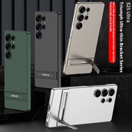 GKK Ultra Thin Matte Invisible Bracket Phone Case For Samsung Galaxy S25 Ultra S24 Ultra S23 Ultra C