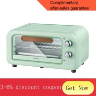 YQ9 KONKA  Electric Baking Oven 12L 800W Green Kitchen Multifunctional Small Roaster For 1-3 Persons Pizza Bread Toaster