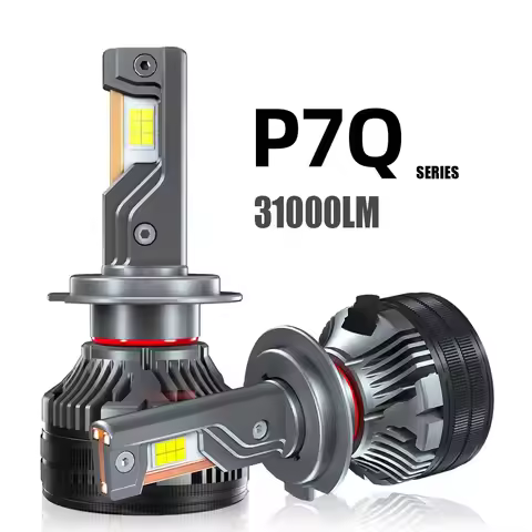 P7Q 75W High Power Three Copper Tube Led Car Headlight Bulbs H7 Super Bright H1 H8 H9 H11 H16905 900