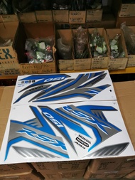 HONDA RSX150 Body Cover Set Coverset Stripe Strike Sticker Motor RSX 150 - Yellow Blue Trico Series 