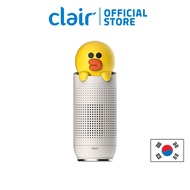 ★Clair x LINE FRIENDS★ Sally Portable Air Purifier with UV LED Sterilizer for Car, Airplane, Office, Room, HEPA Filter removes 99.9% Dust, Smoke, Odor with Activated Carbon Filter