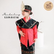 BAJU ADAT ANAK BATAK MANDAILING ULOS