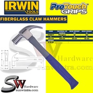 IRWIN 16OZ Fiberglass Handle Claw Hammer #9098077