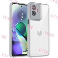 COD for Motorola Moto G64 Case Hybrid Rugged Hard Protection TPU Bumper Crystal Clear Armor Back Cov