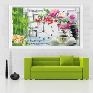 DIAMOND PAINTING OF HUSBAND AND WIFE WATCH - UNATTACHED PAINTING LV144