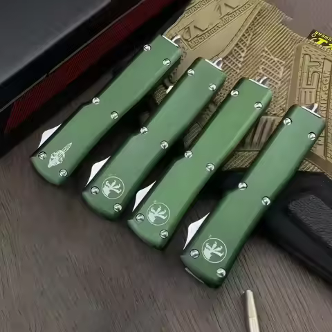 Micro Utility Knife Tech UTX70 Pocket Knife D2 Blade Aluminum Alloy Handle Outdoor Fishing Camping H