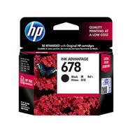 ตลับหมึก HP 678 BK สีดำ  ของแตลับหมึกอิงค์เจ็ท HP 678 สีดำ for HP Deskjet Ink Advantage 1015/1515/25