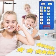 [Phenovo] Visual Schedule for Kids Routine Chore Chart Behavioral Tool with Cards Daily