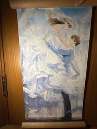 動漫結婚情侶掛畫