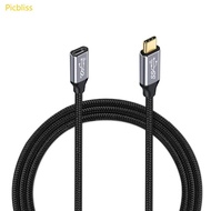 USB C Extension Cable 100W Cable Male to Female Type C 3.1 Gen 2 Extender Cord