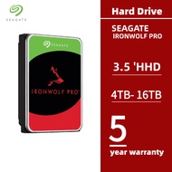 SEAGATE IronWolf Pro 3.5" IronWolf 1TB/2TB/3TB/4TB/6TB/8TB/10TB/12TB/16TB/  HDD Hard Disk Drive