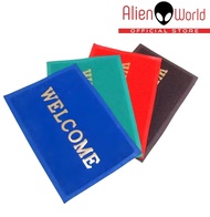 Welcome Door Mat | Non Slippery Floor Mat | Anti Skid | Easy Wash | Tikar Lap Kaki Lantai Kalis air 