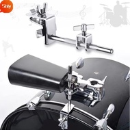 SHLY Drum Cowbell Clamp, Musical Instrument Support Clip with Parallel Action Jaws Drum Cowbell Brac