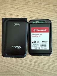 Transcend 2.5” 256GB SSD with a  free 2.5” 500GB Harddiisk