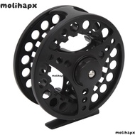MOLIH Casting Fly Reel, Zinc-aluminum Alloy 3 Bearings Fly Fishing Reel, Durable 9/10 WT Left Right 