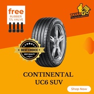 TAYARGO 235/65-17 UC6 SUV Continental  Tyre New Car Tyre Tires Tayar Murah Baru Rim 17