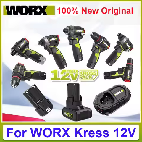100% Original 2.0Ah 4.0Ah for WORX Kress 12V WA3506 WU280 WX128 WX129 WX540 WU127 WU128 WU130 WU131X