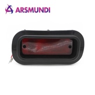 Universal Fog Lighf Red Lens Rear Bumper Pilot Light Brake Lights For Honda Civic DEL SOL CRX EF SI 