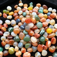 Yuhua Stone Multicolored Natural Stone Colorful Agate Stone Fish Tank Landscaping Ornaments Bottom C