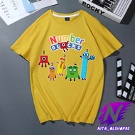 Number BLOCKS CHILDREN'S CLOTHES children's t-shirts number BLOCKS NOMBER BLOCKS T-SHIRTS