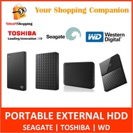 External Portable Hardisk HDD Toshiba Seagate WD Western Digital 2.5 Inch SG Warranty 4TB 5TB