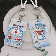 Hanging rope card sleeve Hanging rope card sleeve Doraemon Series card sleeve Cute Cartoon card slee