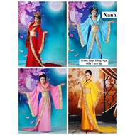 (Model 3) Chang'e Costume high-end model with wide sleeves and long tail/ Chinese ancient Princess a