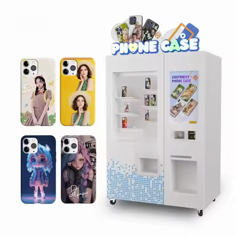 DIY Phone Cases Vending Machine Personalized Automatic Printing Mobile Phone Case Dispenser for Smal