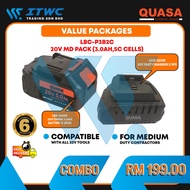 QUASA 20V MD PACK -BATTERY 3.0AH,5C CELLS: LBC-P3B2C (ITWC)