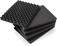 B&W International GmbH B&W Pre-Cut Cube Foam 5-Piece Set for Our Robust Outdoor Transport Case Type