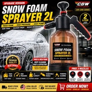 2000ML CBW Car Wash Spray Bottle Spray Gun Manual Air Pressure Water Jet Shampoo Snow Foma Sabun Cuc