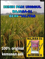 BENIH PADI TERBARU RAJASA-01 3KG BERSERTIFIKAT BERBOBOT KEMASAN ASLI TOKO YA