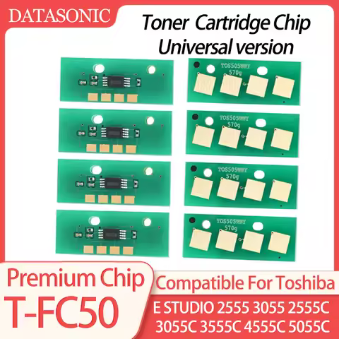 T-FC50 TFC50 Toner Chip for Toshiba E-studio 2555 3055 3555 4555 5055 2555C 3055C 3555C 4555C 5055C 