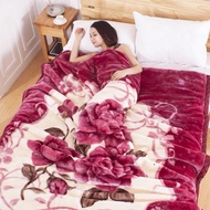 3KG 2-layer velvet blanket weighing 1kg8, weight 3kg, soft and smooth snow blanket 1m6*2m imported a