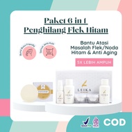 PROMO Paket 6 in 1 Penghilang Flek Hitam Membandel Skincare Flek Hitam Paling Ampuh Cream Flek Hitam