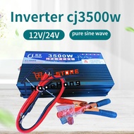 อินเวอร์เตอร์ เพียวซายเวฟ 3500w12v CJ Inverter pure sine wave เครื่องแปลงไฟ สินค้าราคาถูกจากโรงงาน HO