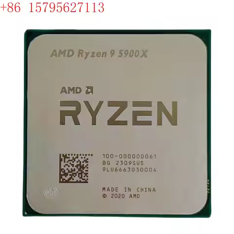 AMD R9 5900X 12 Core 24 Threads, Processor, Computer CPU