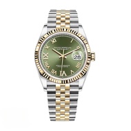 Watch126283Rbr Mechanical Dial Wrist Automatic datejust Watch Green Roman 41mm36