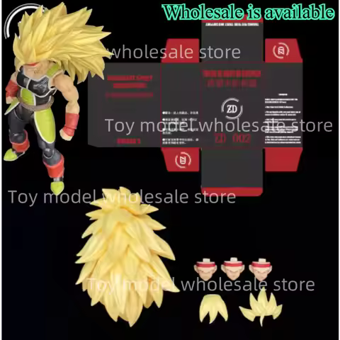 ZD Toys Dragon Ball Super Saiya 3 SSJ3 Vegito Bardock Son Goku Black Gogeta Zamasu Head Accessories 