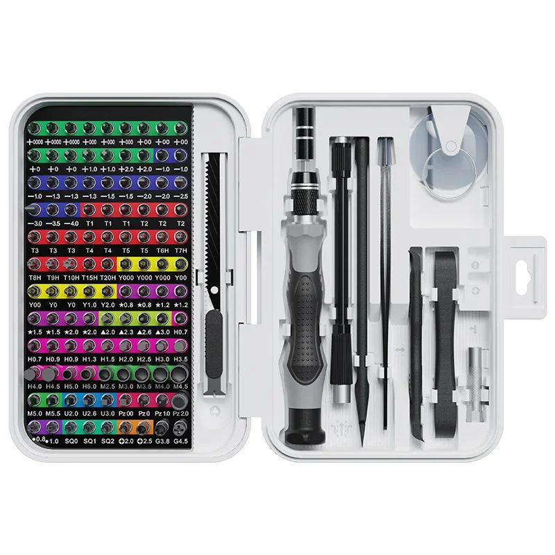 132 in 1 Precision Screwdriver Set Professional Hand Tool Kit Magnetic Torx Phillips Bits for iPhone