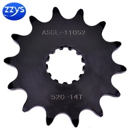 520-14T Motorcycle Front Sprocket For Kawasaki KX450F 06-20 KX450 JKF JLF 19-20 KLX450 R 08-20