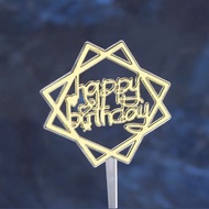 Happy Birthday 蛋糕插牌