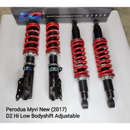 Perodua Myvi New (2017) D2 Racing Sport Hi Low Bodyshift Adjustable