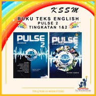 TextBook 2022: Buku Teks English Pulse 2 Tingkatan 1 &  Tingkatan 2 ; Form 1 & Form 2 Pulse 2 Studen