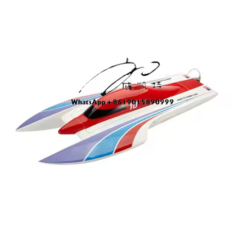 1131 820mm Popeye Hydro 120A ESC Fibreglass RC Boat HULL Frame Shaft Bracket Version Without Servo R