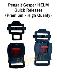 1pcs - Gesper Helm Anti Pecah Universal Pengunci Tali Klik Cetekan Helm Tebal Pengait Kunci Helm Qui